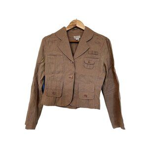 Anthropologie Brown Blazer